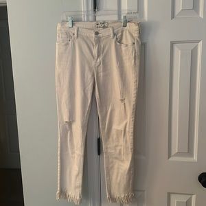 Free people white jeans